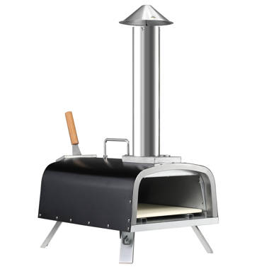 Big Horn Outdoors Stainless Steel Countertop Wood Burning Pizza